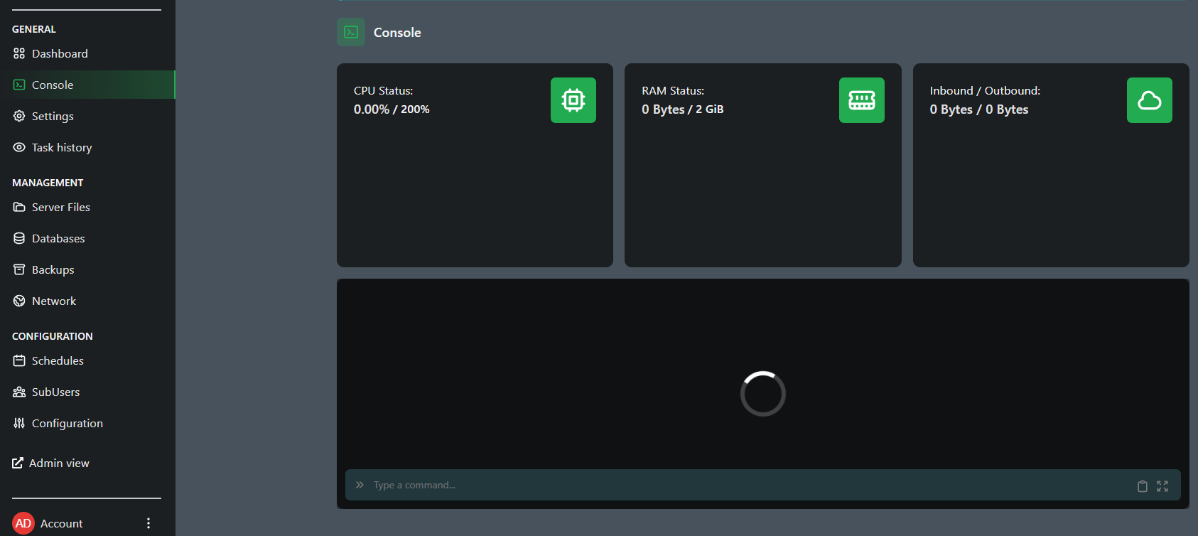 Dashboard